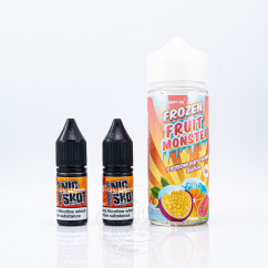 Frozen Fruit Monster Organic Shortfill PassionFruit Orange Guava Ice 100ml 0mg Жидкость