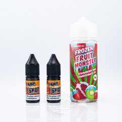 Frozen Fruit Monster Organic Shortfill Strawberry Kiwi Pomegranate Ice 100ml 0mg