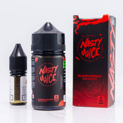 Nasty Organic Shortfill Blackcurrant Bad Blood 50ml 0mg