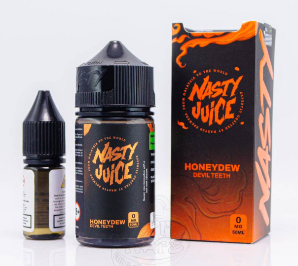 Рідина Nasty Organic Shortfill Honeydew Devil Teeth 60ml 3mg зі смаком медової дині