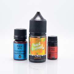 New Way PUFS Salt Peach Coconut 30ml 25mg Рідина