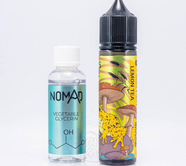 Рідина Jaba's Juice Organic Lemon Tea 60ml 3mg зі смаком чаю з лимоном (набір компонентів)