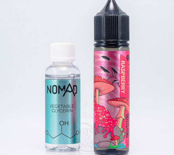 Рідина Jaba's Juice Organic Raspberry 60ml 6mg зі смаком малини (набір компонентів)