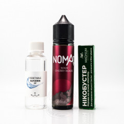 Набір Nomad Organic Sour Cherry Roads 60ml 0mg Рідина