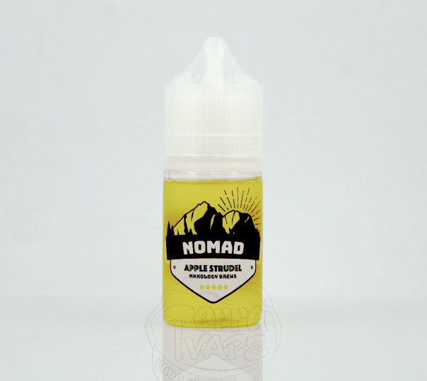 Рідина Nomad Salt Apple Strudel 30ml 50mg на сольовому нікотині зі смаком яблучного штруделя