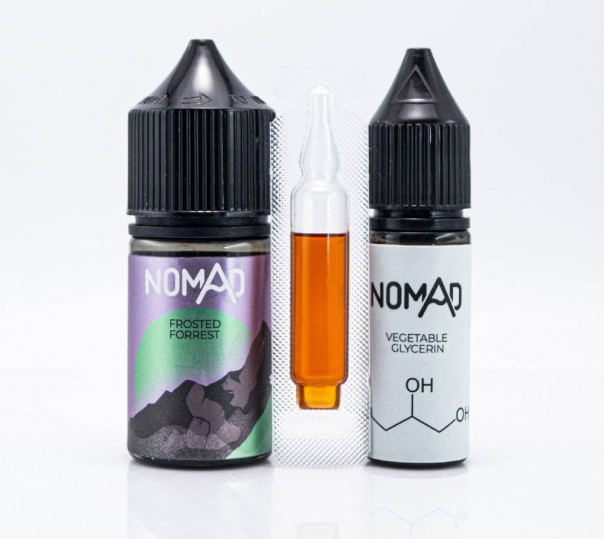 Жидкость Nomad Salt Frosted Forest 30ml 50mg со вкусом лесных ягод с мятой (набор компонентов)