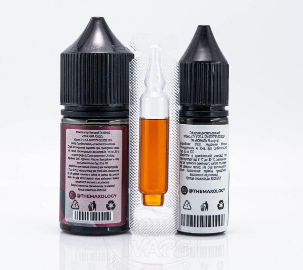 Рідина Nomad Salt Sour Cherry Roads 30ml 25mg зі смаком вишні (набір компонентів)