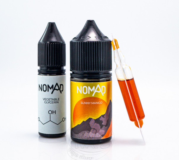 Рідина Nomad Salt Sunny Mango 30ml 50mg зі смаком манго (набір компонентів)