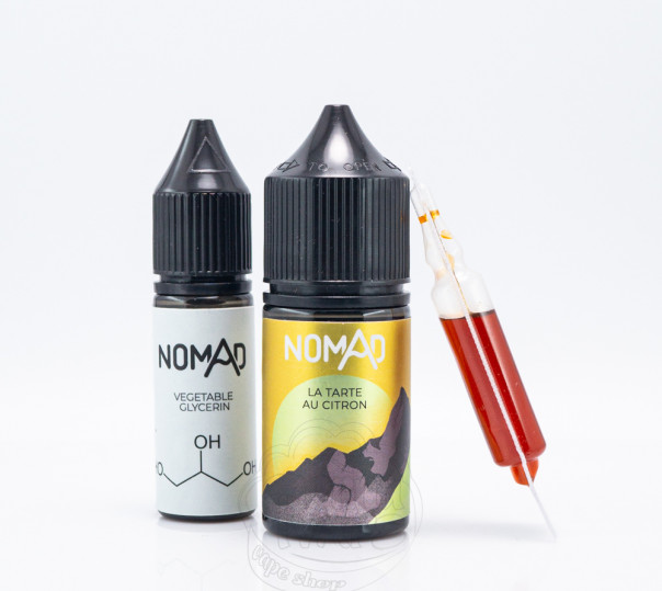 Рідина Nomad Salt La Tarte Au Citron 30ml 50mg зі смаком лимонного пирога (набір компонентів)