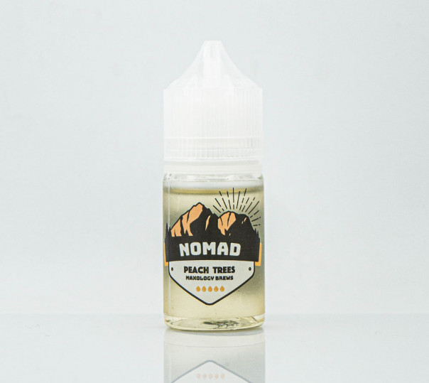 Рідина Nomad Salt Peach Trees 30ml 30mg на сольовому нікотині зі смаком персика