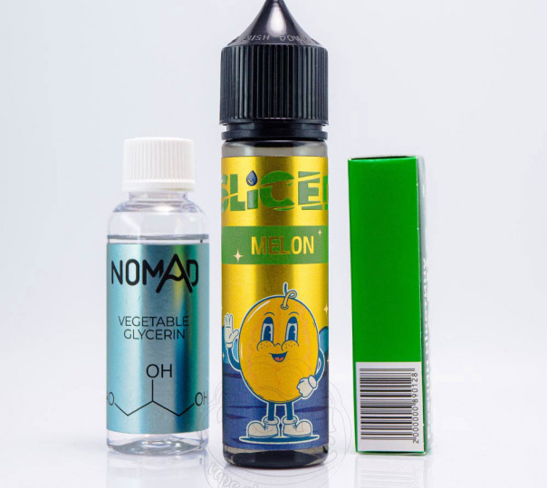 Жидкость Sliced Organic Melon 60ml 3mg (набор компонентов)
