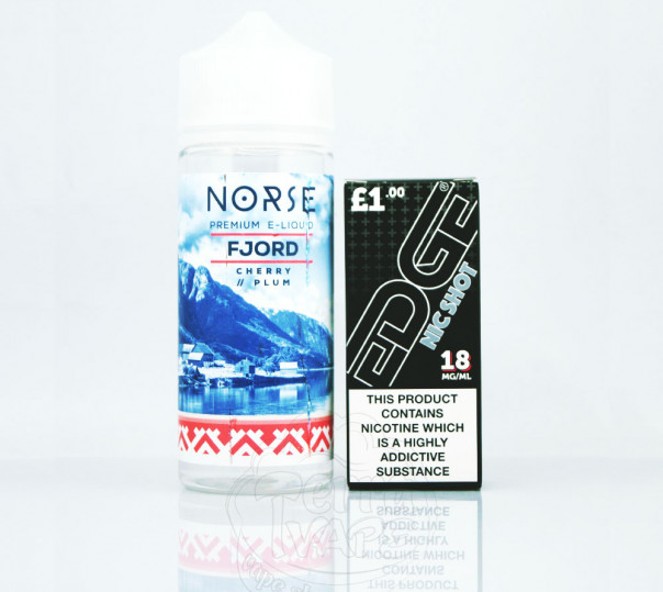 Norse Fjord - Сherry Plum 120ml 3mg на органічному нікотині