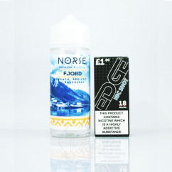 Norse Fjord - Peach Apricot Raspberry 100ml 0mg