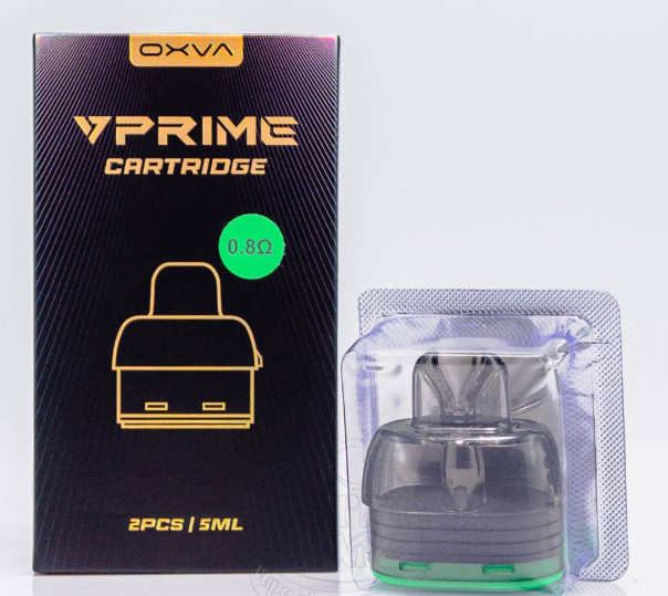 Картридж OXVA VPrime Pod Cartridge для багаторазової POD системи OXVA VPrime 5ml 0.8Ом