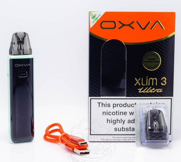 OXVA XLIM 3 ULTRA Pod Kit 1500mAh Mint Green Многоразовая POD система OXVA XLIM 3 ULTRA Pod Kit 1500mAh Mint Green Многоразовая POD система