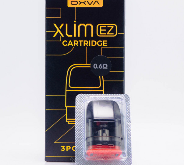 Картридж OXVA Xlim EZ Cartridge для многоразовой POD системы Xlim v.2, Xlim SE, SQ, SQ Pro, Pro 2, Classic Edition, SE 2, GO, Crystal 2ml 0.6 Ом