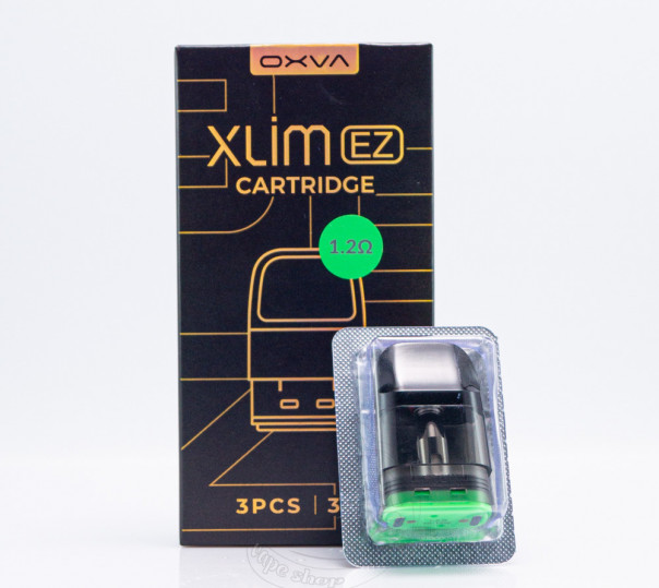 Картридж OXVA Xlim EZ Cartridge для многоразовой POD системы Xlim v.2, Xlim SE, SQ, SQ Pro, Pro 2, Classic Edition, SE 2, GO, Crystal 3ml