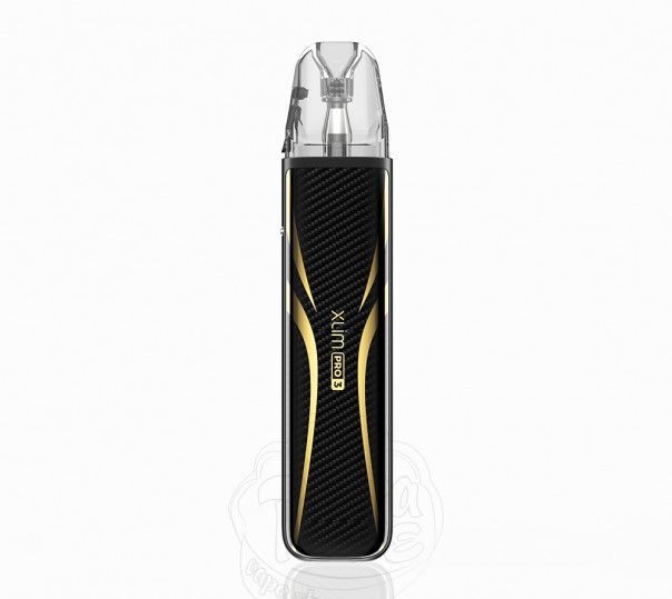 OXVA XLIM PRO 3 Pod Kit 1500mAh Pro Carbon Многоразовая POD система