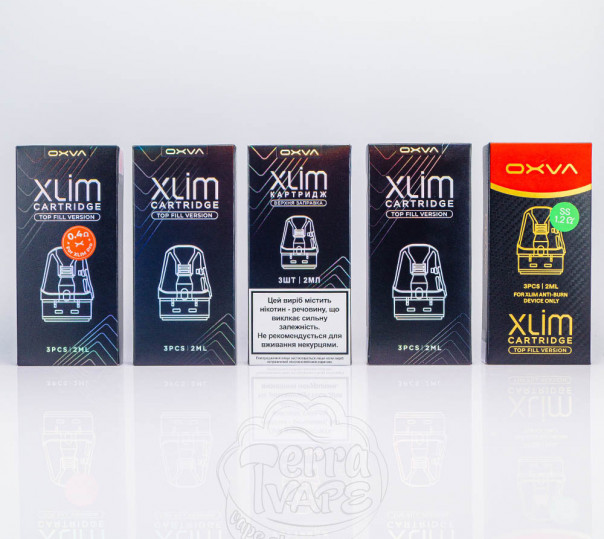 Картридж OXVA Xlim v3 Cartridge 2ml для багаторазової POD системи Xlim v.2, Xlim SE, SQ, SQ Pro, Pro 2, Classic Edition, SE 2, GO, Crystal