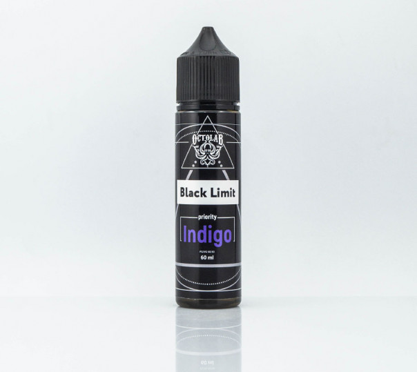 Рідина Black Limit Indigo 60ml 15mg зі смаком чорниці з ментолом