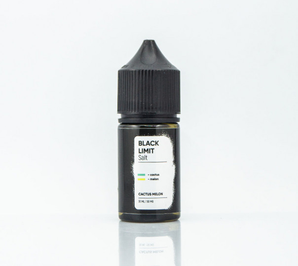 Рідина Black Limit Salt Cactus Melon 30ml 30mg на сольовому нікотині зі смаком кактуса і дині