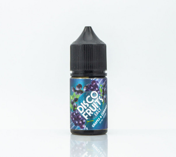 Рідина Disco Fruits/Vibes Salt Grapes Currant 30ml 50mg на сольовому нікотині зі смаком винограду та смородини