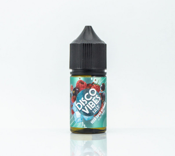 Рідина Disco Fruits/Vibes Salt Iced Sour Berry 30ml 50mg на сольовому нікотині зі смаком кислих ягід з льодом