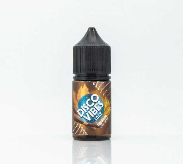 Рідина Disco Fruits/Vibes Salt Tobacco 30ml 50mg на сольовому нікотині зі смаком тютюну