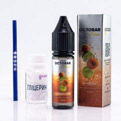 Octobar Prime Salt Apricot Lime 15ml 50mg