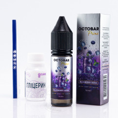 Octobar Prime Salt Blueberry Soda 15ml 50mg