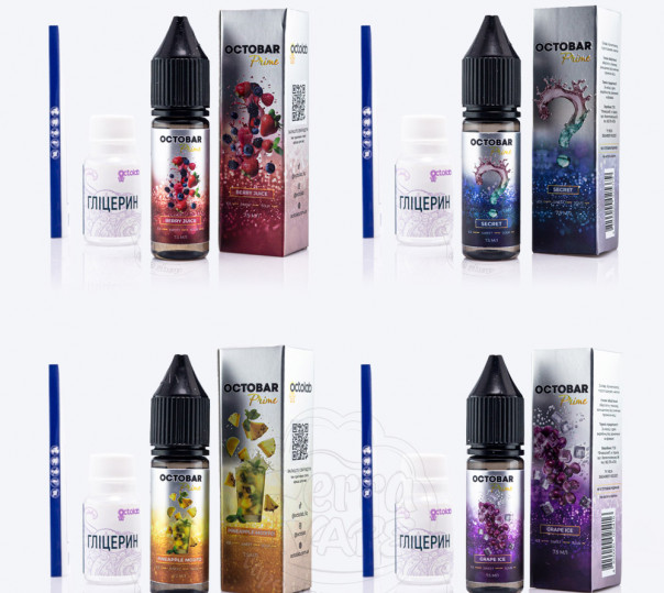 Жидкость Octobar Prime Salt 15ml (набор компонентов)
