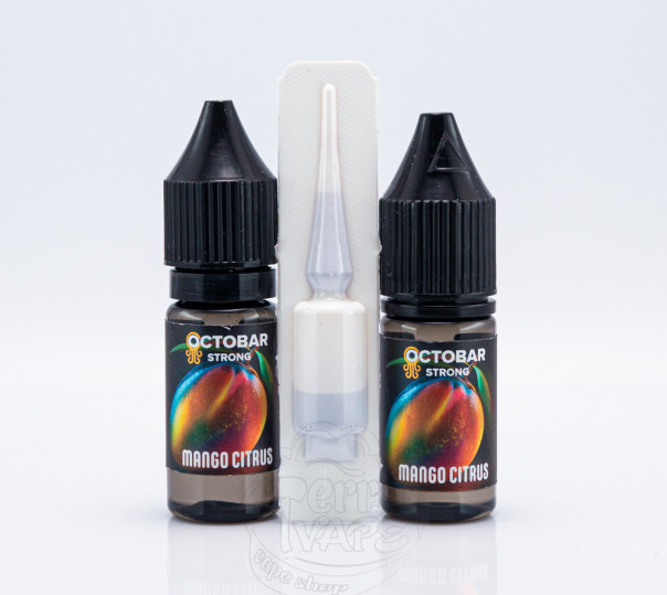 Рідина Octobar Strong Salt Mango Citrus 10ml 50mg зі смаком манго та цитрусових (набір компонентів)