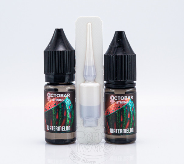 Жидкость Octobar Strong Salt Watermelon 10ml 50mg со вкусом арбуза (набор компонентов)