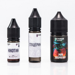 Octobar Strong Salt Pom Raspberry 30ml 50mg Жидкость