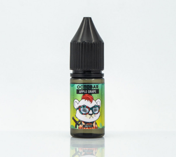 Рідина Octobar Salt Apple Grape 10ml 50mg на сольовому нікотині зі смаком яблука і винограду