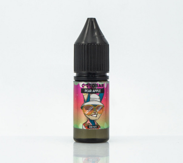 Рідина Octobar Salt Apple Pear 10ml 50mg на сольовому нікотині зі смаком яблука і груші