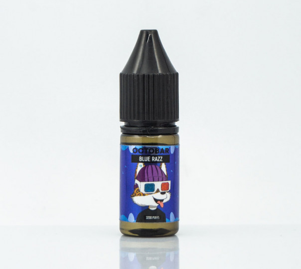 Жидкость Octobar Salt Blue Razz 10ml 50mg на солевом никотине со вкусом синей малины