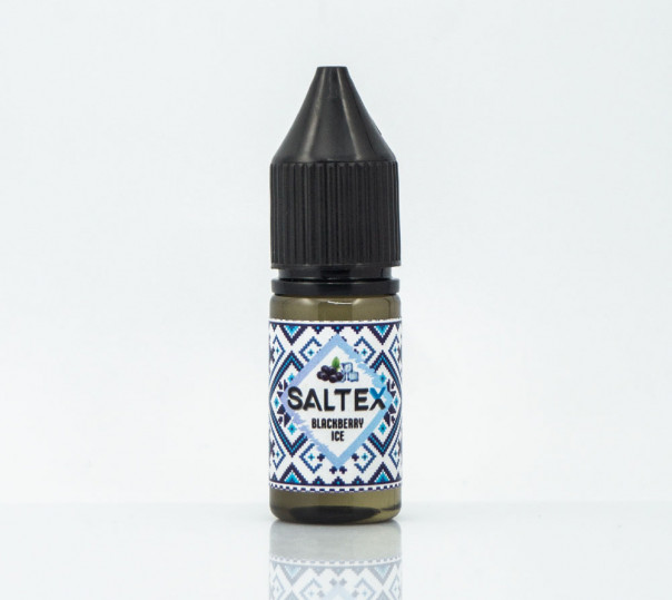 Рідина Saltex Salt Blackberry Ice 10ml 50mg на сольовому нікотині зі смаком ожини з холодком