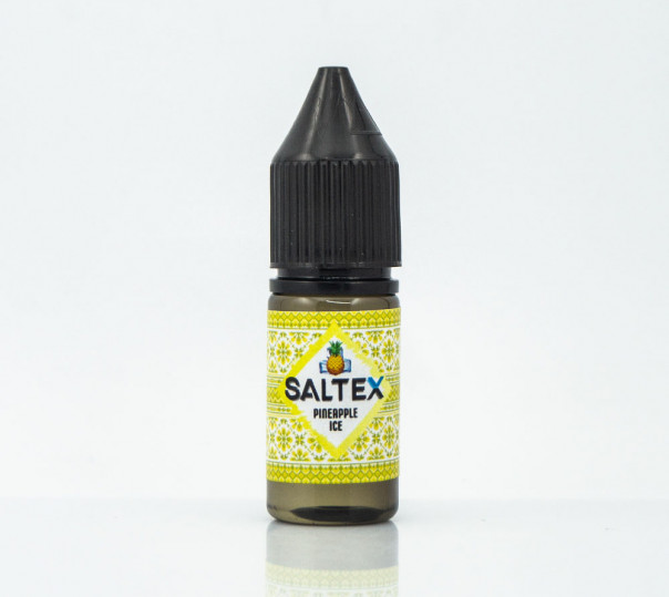 Рідина Saltex Salt Pineapple Ice 10ml 50mg на сольовому нікотині зі смаком ананаса з холодком