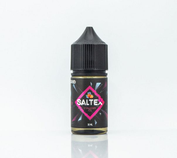 Рідина Saltex Salt Strawberry Ice 30ml 50mg на сольовому нікотині зі смаком полуниці з холодком