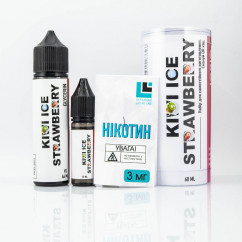 Набір IONIQ Strawberry Kiwi Ice 60ml 3mg Рідина