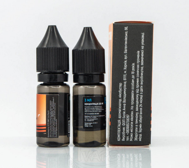 Набор для приготовления жидкости Octobar Salt Cold Peach 10ml 50mg на солевом никотине