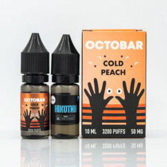 Набір Octobar Salt Cold Peach 10ml 50mg Рідина