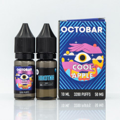 Набор Octobar Salt Cool Apple 10ml 50mg Жидкость