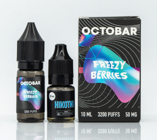 Набір для приготування рідини Octobar Salt Freezу Berries 10ml 50mg на сольовому нікотині