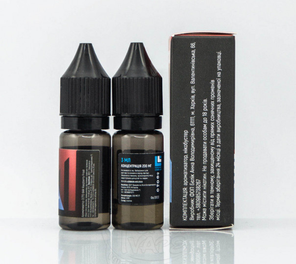 Набор для приготовления жидкости Octobar Salt Raspberry Frost 10ml 50mg на солевом никотине