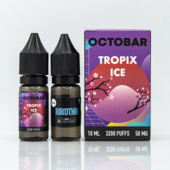 Набір Octobar Salt Tropix Ice 10ml 50mg Рідина