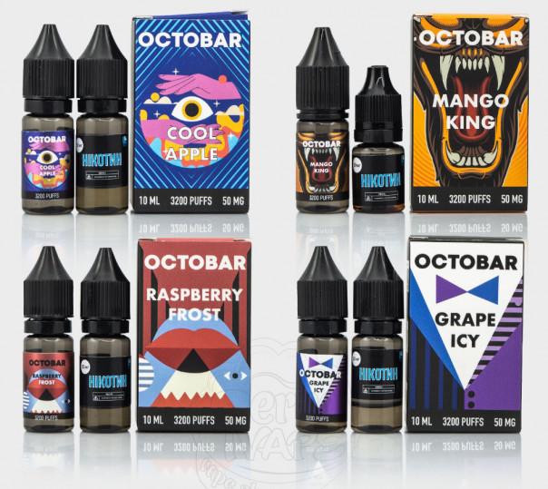 Набор для приготовления жидкости Octobar Salt 10ml на солевом никотине