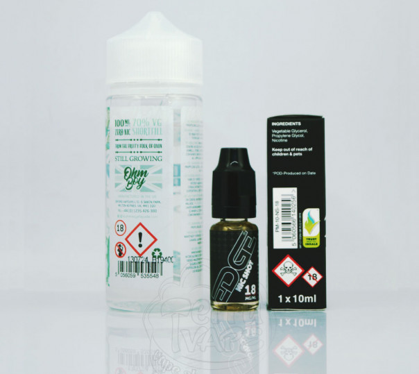 Ohm Boy Pear Apple Raspberry 120ml 3mg на органическом никотине