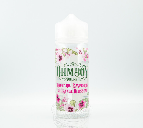 Ohm Boy Rhubarb Raspberry Orange Blossom 110ml 1.5mg на органічному нікотині